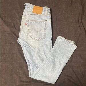 Levi's Blue Straight Jeans